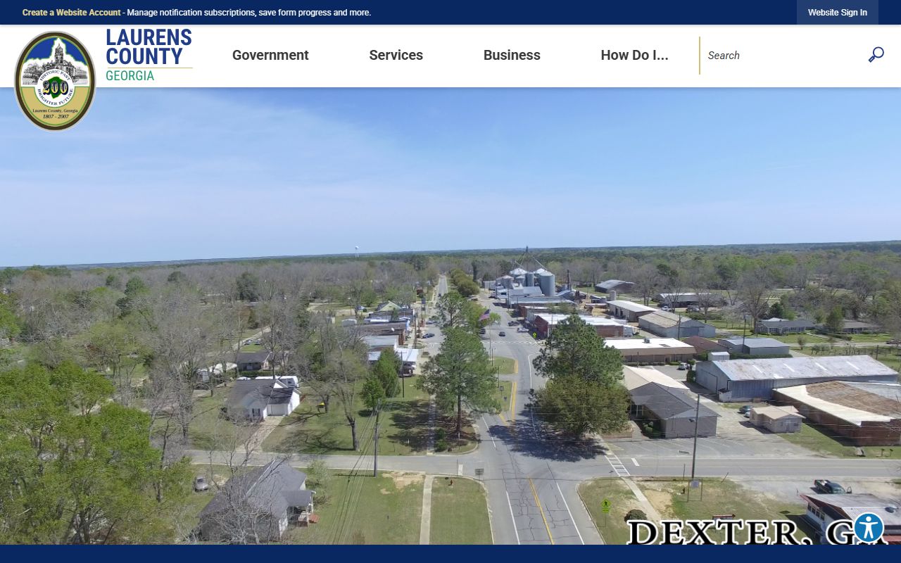 Laurens County Sheriff's Office homepage for recent bookings
